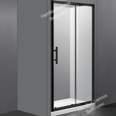 Shower Box - Glow Series 3 Sides (900x1200x900x1900mm) Black